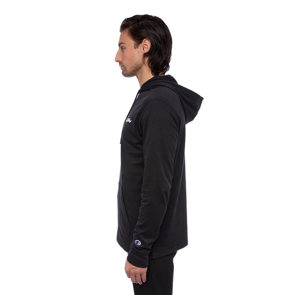 New Champion Men's Black Long Sleeve Hoodie - Picture 4 of 13